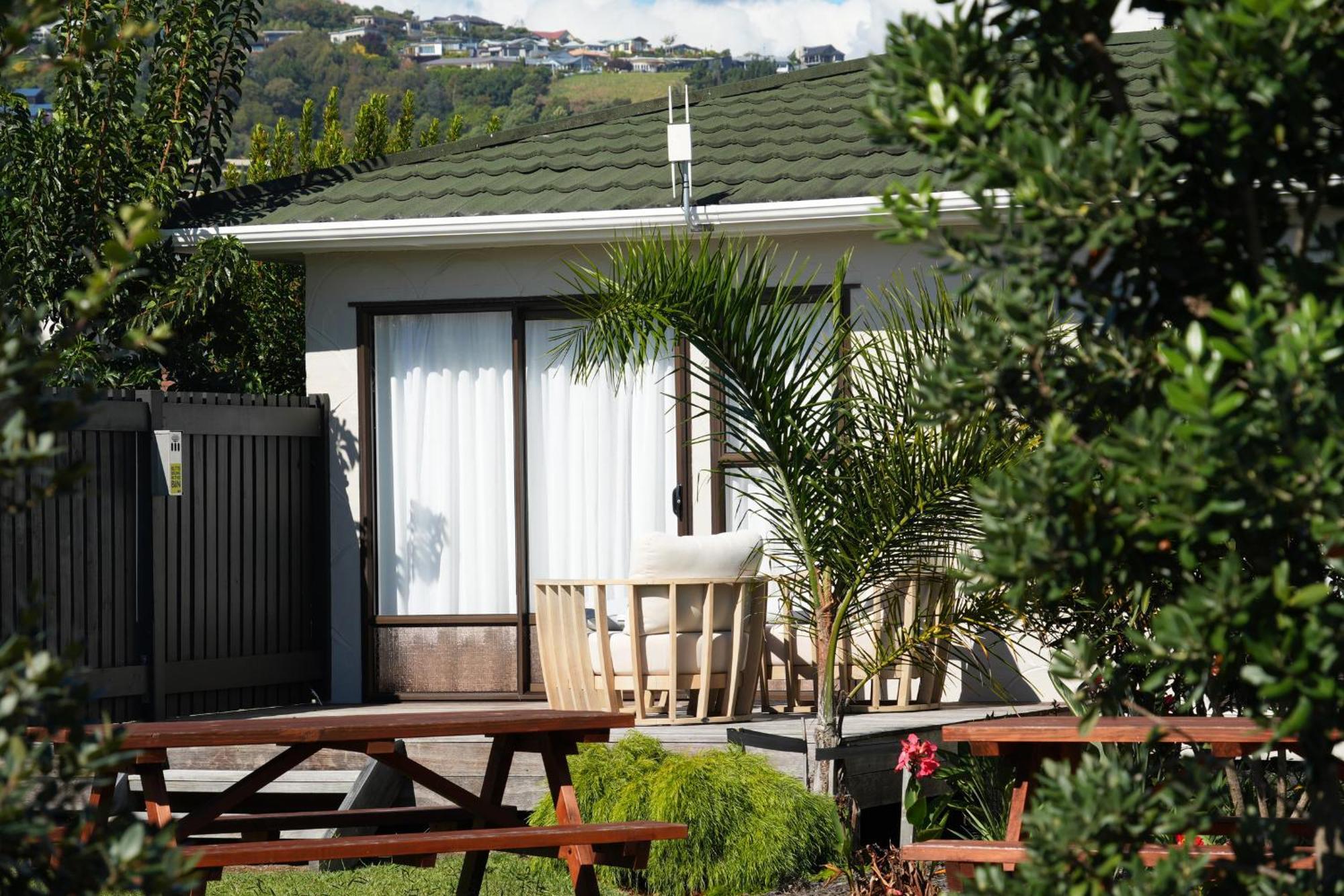 Tahuna Beach Holiday Park 넬슨 객실 사진