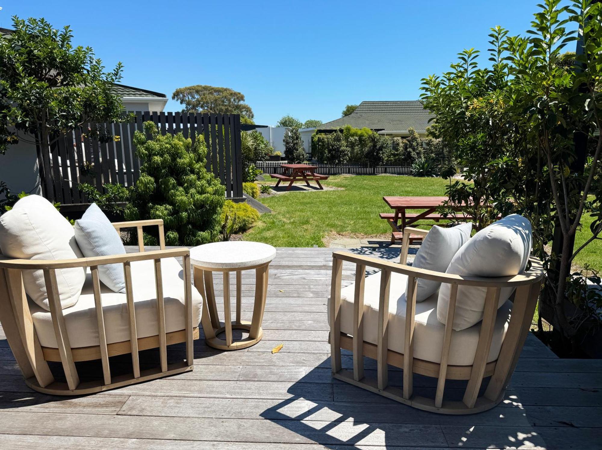 Tahuna Beach Holiday Park 넬슨 객실 사진